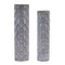 Melrose Honeycomb Metal Candle Holder (Set of 2)
