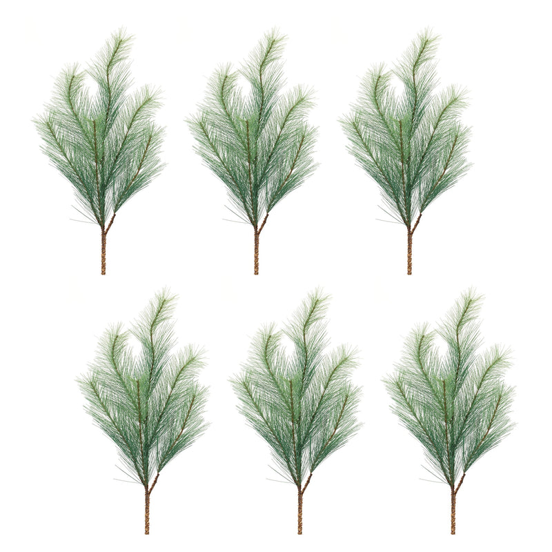 Melrose Long Needle Pine Spray (Set of 6)
