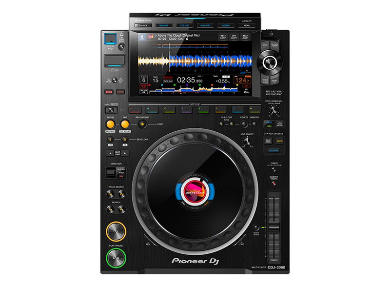 Pioneer DJ CDJ-3000 Professional DJ Media Player - Black