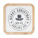 Melrose Holiday Mail Stamp Plaque (Set of 12)