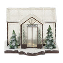 Melrose LED Winter Greenhouse Display 10"L