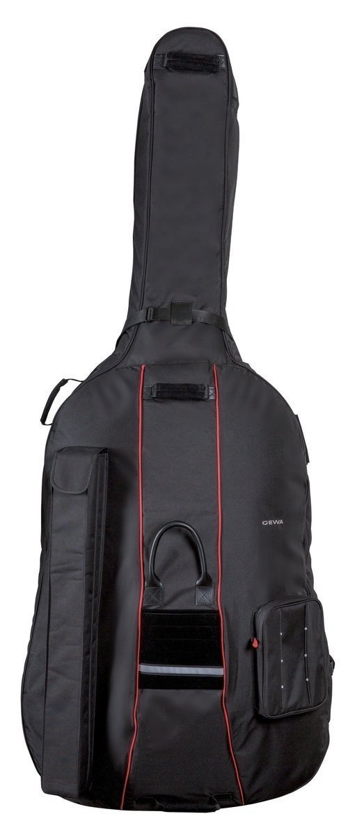 GEWA Prestige 4/4 Double Bass Gig Bag - 25mm Padding - Black