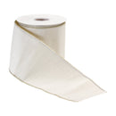 Melrose White Holiday Ribbon 4" x 10 yds.