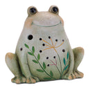 Melrose Terra Cotta Frog and Snail Decor (Set of 2) Multicolor Home Accent