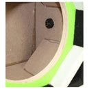 DEEJAY LED 8" Dual Woofer & Tweeter Empty Chuchera Speaker Enclosure – Green