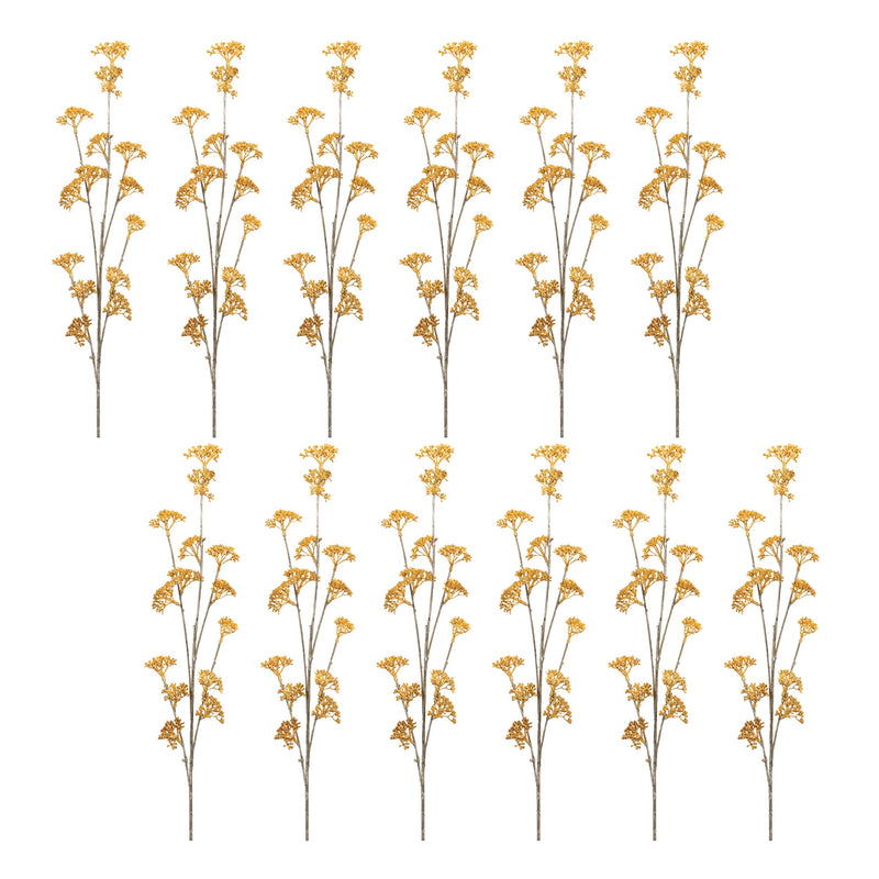 Melrose Golden Patrina Spray (Set of 12)