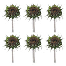 Melrose Brown Sunflower Stem (Set of 6)