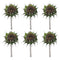 Melrose Brown Sunflower Stem (Set of 6)