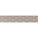 Melrose Snowflake Print Wired Ribbon 2.5" x 10 Yds.
