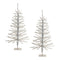 Melrose Tinsel Pine Tree (Set of 2)