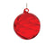 Melrose Red Swirl Glass Ornament (Set of 6)