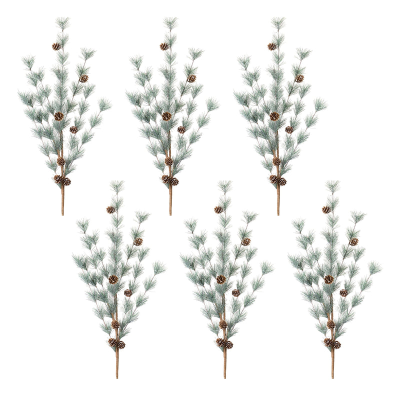 Melrose Pine and Pinecone Spray (Set of 6)