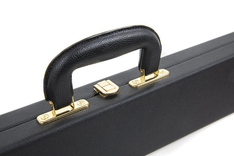 GEWA Maestro Bass Bow Case - Fits 2 German/French Bows, Black/Green