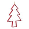 Melrose Pine Tree Cookie Cutter Ornament (Set of 4)