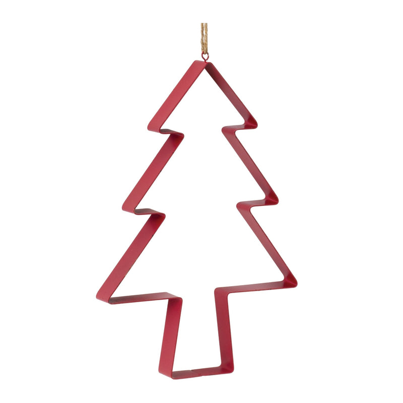 Melrose Pine Tree Cookie Cutter Ornament (Set of 4)