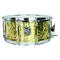 SJC Drums Alpha Brass Snare – 6.5"x14" - Hammered Brass Shell