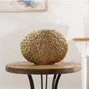 Melrose Distressed Flat Metal Vase (Set of 2)
