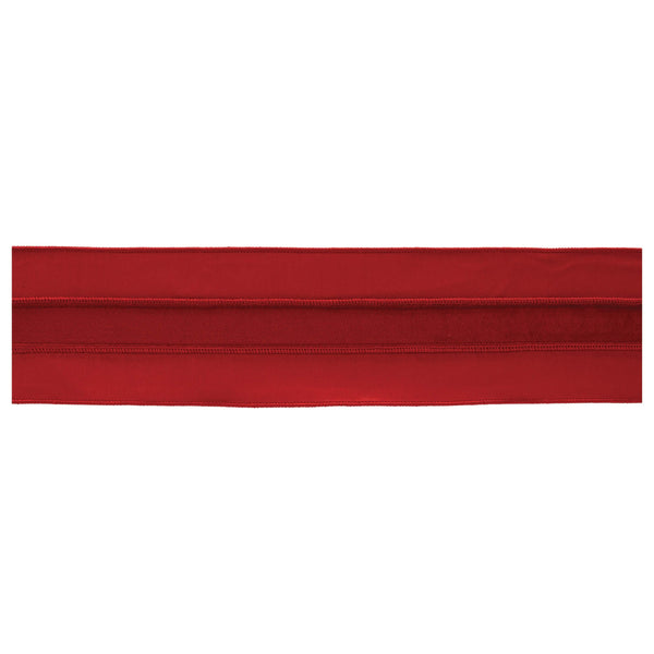 Melrose Red Wired Ribbon (Set of 2)