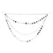 Melrose Jewel Bead and Chain Link Garland (Set of 2)