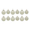 Ribbed Glass Ball Ornament (Set of 12)