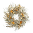 Melrose Mixed Pine Eucalyptus Berry Wreath 20"D
