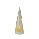 Melrose LED Frosted Glass Tree Decor (Set of 2)