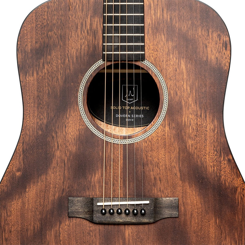 JN Guitars Dovern DOV-D Solid Mahogany Dreadnought Acoustic Guitar