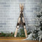 Melrose Decorative Pair of Skis and Poles 36"H