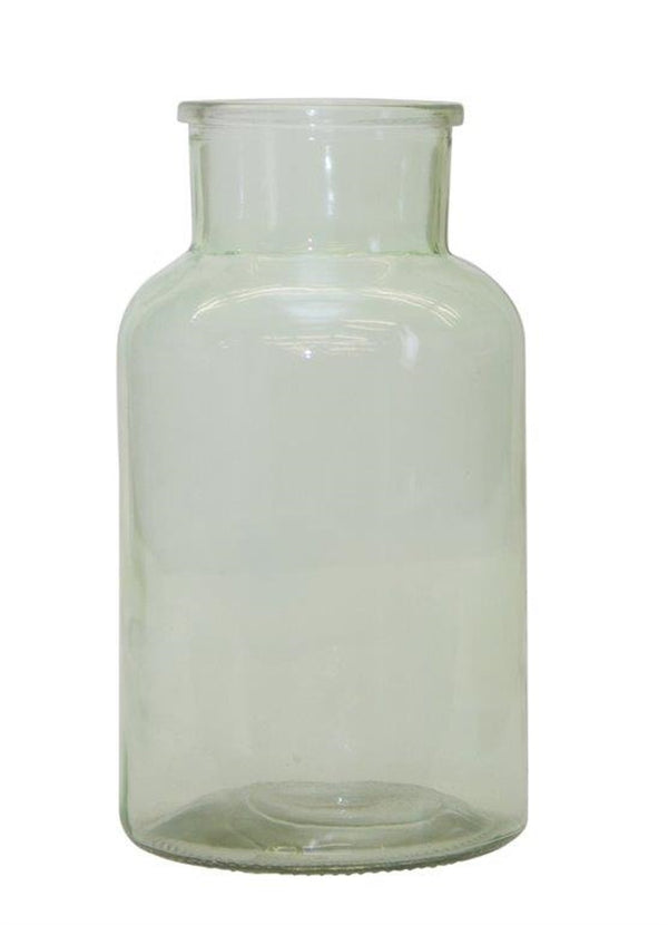Melrose Sage Green Glass Vase 10.24"H