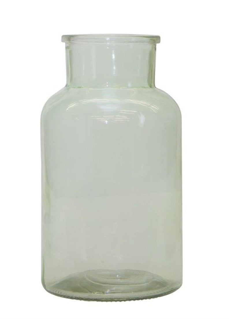 Melrose Sage Green Glass Vase 10.24"H