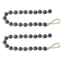 Melrose Frosted Glass Bead Garland (Set of 2)