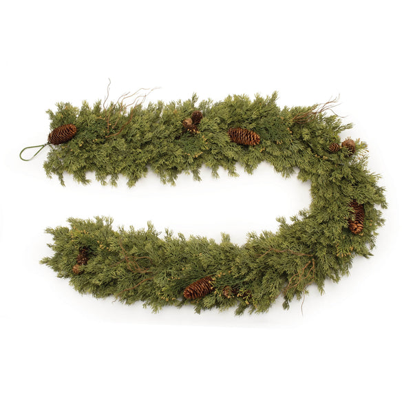 Melrose Pine and Pinecone Garland 5.5'L
