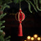 Melrose Tasseled Ball Ornaments – Set of 4