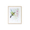 Melrose Framed Hummingbird Print Wall Decor, Wood