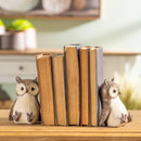 Woodland Owl Bookends (Set of 4)