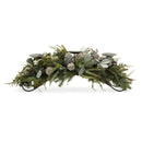 Melrose Mixed Pine Candle Holder Centerpiece 32"L