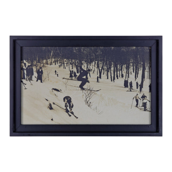 Melrose Vintage Ski Jump Wall Decor 11.75"L