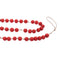 Melrose Wood Beaded String Garland (Set of 2)