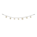 Melrose Fabric Snowflake Garland (Set of 2)