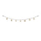 Melrose Fabric Snowflake Garland (Set of 2)