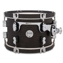 PDP Concept Classic 8x12" Mounted Tom – Ebony Stain with Ebony Hoops