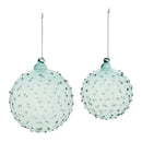Melrose Hobnail Glass Ball Ornament (Set of 12)
