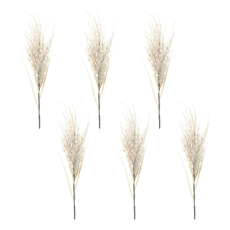 Melrose Flocked Twig Branch (Set of 6)