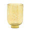 Melrose Gold Glass Vase with Metal Accent (Set of 2)