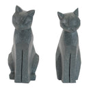 Melrose Modern Sitting Cat Statue (Set of 4)
