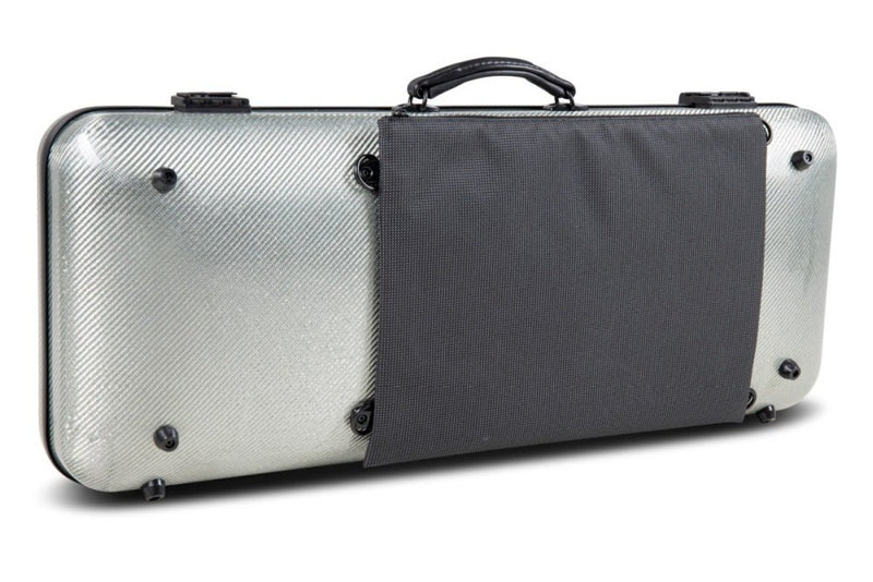 GEWA Idea 3.3 Double 4/4 Violin Case - Silver/Black Titanium
