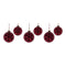 Melrose Snowflake Ball Ornament (Set of 6)