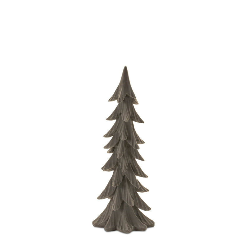 Melrose Velvet Pine Tree (Set of 3)