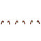 Melrose Candy Cane Ekkolight Garland 68"L