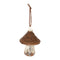 Melrose Beaded Glass Mushroom Ornament (Set of 6)